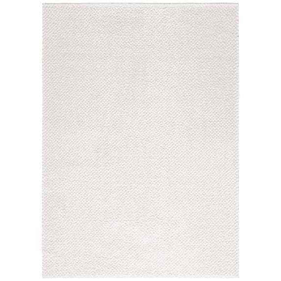 SAFAVIEH Penelope Kady Solid Shag Area Rug, Ivory, 4' x 6'
