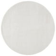 thumbnail image 1 of SAFAVIEH Penelope Kady Solid Shag Area Rug, Ivory, 6'7" x 6'7" Round, 1 of 10