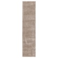 thumbnail image 1 of SAFAVIEH Penelope Kady Solid Shag Runner Rug, Taupe, 2' x 8', 1 of 10