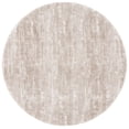 thumbnail image 1 of SAFAVIEH Penelope Yazmin Abstract Shag Area Rug, Beige/Ivory, 6'7" x 6'7" Round, 1 of 10