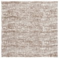 thumbnail image 1 of SAFAVIEH Penelope Yazmin Abstract Shag Area Rug, Taupe/Ivory, 6'7" x 6'7" Square, 1 of 8