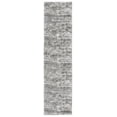 thumbnail image 1 of SAFAVIEH Penelope Yazmin Abstract Shag Runner Rug, Grey/Ivory, 2' x 8', 1 of 6