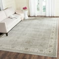 thumbnail image 1 of SAFAVIEH Persian Garden Clive Floral Bordered Area Rug, Silver/Cream, 8' x 10'2", 1 of 6