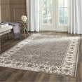 thumbnail image 1 of SAFAVIEH Persian Garden Cynarra Floral Bordered Area Rug, Grey/Ivory, 6'7" x 9'2", 1 of 5
