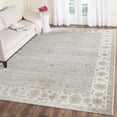 thumbnail image 1 of SAFAVIEH Persian Garden Cynarra Floral Bordered Area Rug, Silver/Ivory, 8' x 10'2", 1 of 6