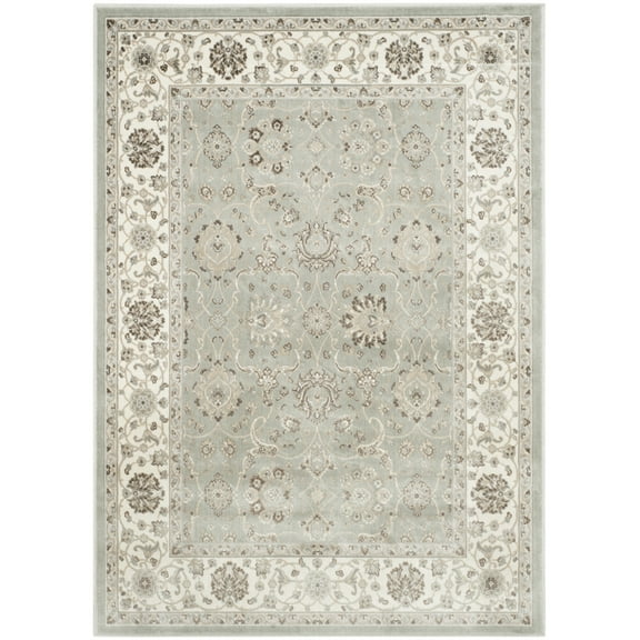 SAFAVIEH Persian Garden PEG608Q Silver / Cream Rug