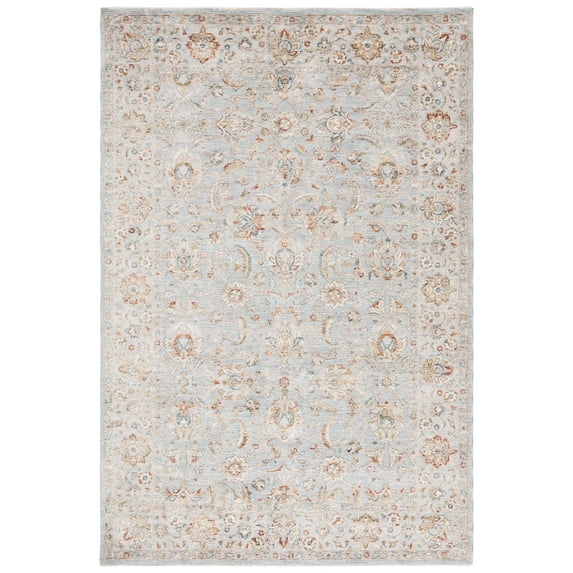 SAFAVIEH Persian Lalit Oriental Area Rug, Blue/Grey, 9' x 12'