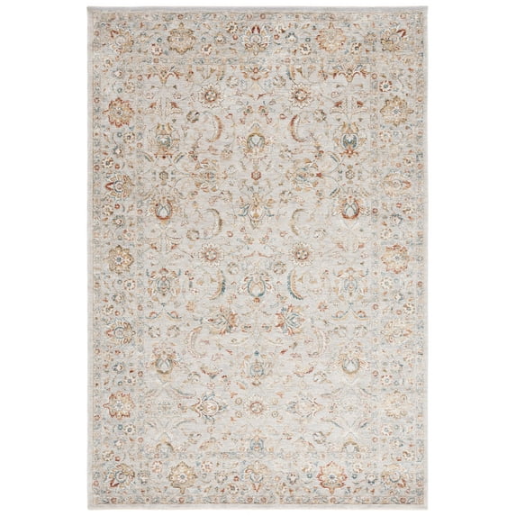 SAFAVIEH Persian Lalit Oriental Area Rug, Grey/Gold Rust, 10' x 13'