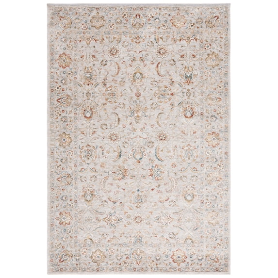 SAFAVIEH Persian Lalit Oriental Area Rug, Grey/Gold Rust, 9' x 12'