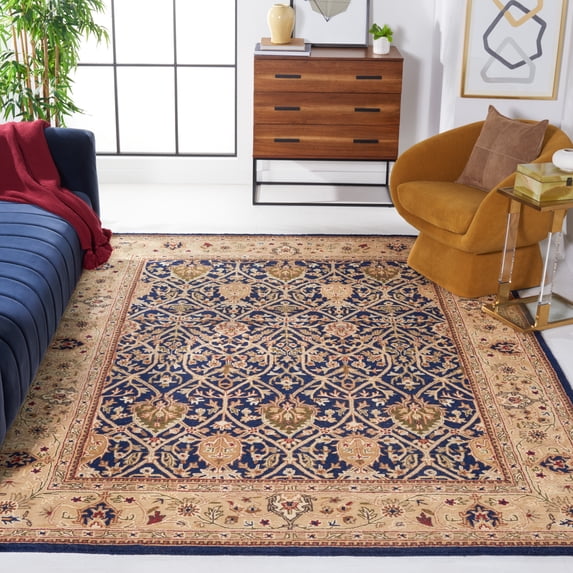 SAFAVIEH Persian Legend Adrian Oriental Area Rug, Blue/Gold, 8'3" x 11'