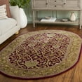 thumbnail image 1 of SAFAVIEH Persian Legend Adrian Oriental Area Rug, Red/Gold, 4'6" x 6'6" Oval, 1 of 12
