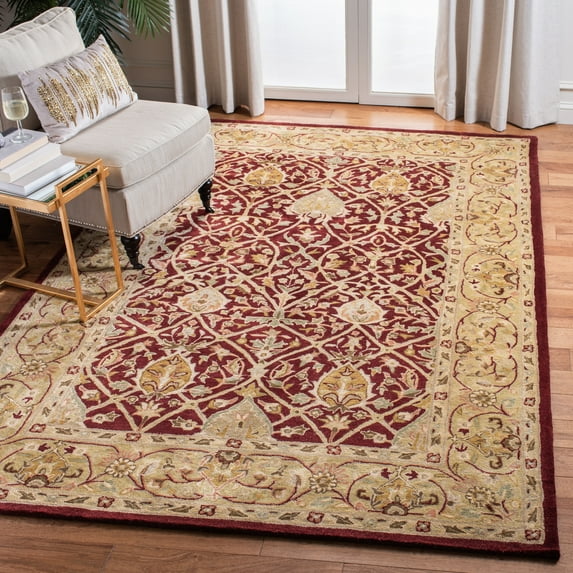 SAFAVIEH Persian Legend Adrian Oriental Area Rug, Red/Gold, 6' x 9'