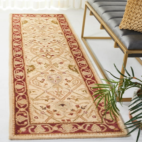 SAFAVIEH Persian Legend Adrian Oriental Runner Rug, Ivory/Rust, 2'6" x 16'