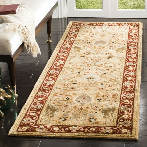 SAFAVIEH Persian Legend Amy Oriental Runner Rug, Ivory/Rust, 2'6" x 12'