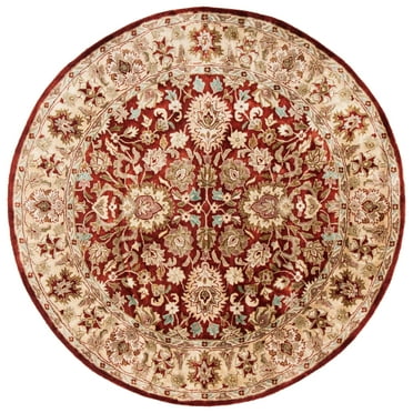 SAFAVIEH Persian Legend Brody Oriental Area Rug, Rust, 8' x 8' Round
