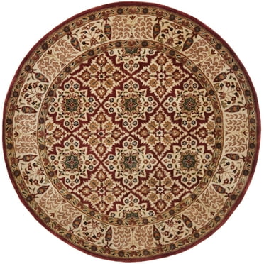 SAFAVIEH Persian Legend Jayla Oriental Area Rug, Beige, 8' x 8' Round