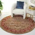 thumbnail image 1 of SAFAVIEH Persian Legend Adrian Oriental Area Rug, Light Green/Rust, 3'6" x 3'6" Round, 1 of 11