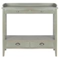 thumbnail image 1 of SAFAVIEH Peter Rustic Console with Storage Drawers, French Grey, 1 of 5