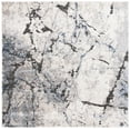 thumbnail image 1 of SAFAVIEH Petra Jesper Abstract Area Rug, Ivory/Light Grey, 6'7" x 6'7" Square, 1 of 8
