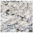 thumbnail image 1 of SAFAVIEH Petra Madisyn Abstract Area Rug, Ivory/Blue, 6'7" x 6'7" Square, 1 of 8