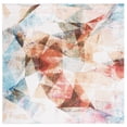 thumbnail image 1 of SAFAVIEH Phoenix Abagail Abstract Area Rug, Ivory/Terracotta, 6'7" x 6'7" Square, 1 of 7