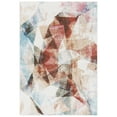 thumbnail image 1 of SAFAVIEH Phoenix Abagail Abstract Area Rug, Ivory/Terracotta, 8' x 10', 1 of 9