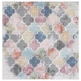 thumbnail image 1 of SAFAVIEH Phoenix Aleta Geometric Area Rug, Blue/Red, 6'7" x 6'7" Square, 1 of 8