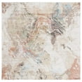 thumbnail image 1 of SAFAVIEH Phoenix Annora Abstract Area Rug, Ivory/Gold Rust, 6'7" x 6'7" Square, 1 of 8