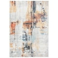 thumbnail image 1 of SAFAVIEH Phoenix Avery Abstract Runner Rug, Ivory/Grey, 2'2" x 8', 1 of 9
