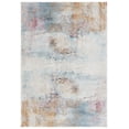 thumbnail image 1 of SAFAVIEH Phoenix Basil Abstract Area Rug, Aqua/Gold Rose, 4'5" x 6'5", 1 of 8