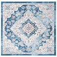 thumbnail image 1 of SAFAVIEH Phoenix Belinda Medallion Area Rug, Ivory/Blue, 6'7" x 6'7" Square, 1 of 8
