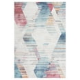 thumbnail image 1 of SAFAVIEH Phoenix Beuregard Geometric Area Rug, Ivory/Blue, 4'5" x 6'5", 1 of 8