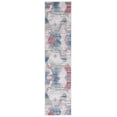 thumbnail image 1 of SAFAVIEH Phoenix Beuregard Geometric Runner Rug, Ivory/Blue, 2'2" x 9', 1 of 3