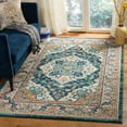 thumbnail image 1 of SAFAVIEH Phoenix Christopher Floral Area Rug, Ivory/Blue, 5'1" x 7'6", 1 of 5