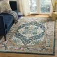 thumbnail image 1 of SAFAVIEH Phoenix Christopher Floral Area Rug, Ivory/Blue, 9' x 12', 1 of 7
