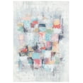 thumbnail image 1 of SAFAVIEH Phoenix Kimberly Abstract Area Rug, Ivory/Grey, 5'3" x 7'7", 1 of 8