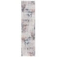 thumbnail image 1 of SAFAVIEH Phoenix Lynna Abstract Runner Rug, Ivory/Blue Rust, 2'2" x 9', 1 of 10