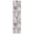 thumbnail image 1 of SAFAVIEH Phoenix Maralyn Abstract Runner Rug, Ivory/Blue Rust, 2'2" x 9', 1 of 8