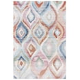 thumbnail image 1 of SAFAVIEH Phoenix Pemala Geometric Area Rug, Light Blue/Pink, 4'5" x 6'5", 1 of 7