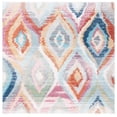 thumbnail image 1 of SAFAVIEH Phoenix Pemala Geometric Area Rug, Light Blue/Pink, 6'7" x 6'7" Square, 1 of 7