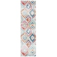 thumbnail image 1 of SAFAVIEH Phoenix Pemala Geometric Runner Rug, Light Blue/Pink, 2'2" x 8', 1 of 7