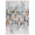 thumbnail image 1 of SAFAVIEH Phoenix Risto Abstract Area Rug, Aqua/Gold Rust, 4'5" x 6'5", 1 of 8