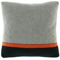 thumbnail image 1 of SAFAVIEH Pia 18" x 18" Modern Black/Red Geometric Cotton Decorative Pillow, 1 of 6