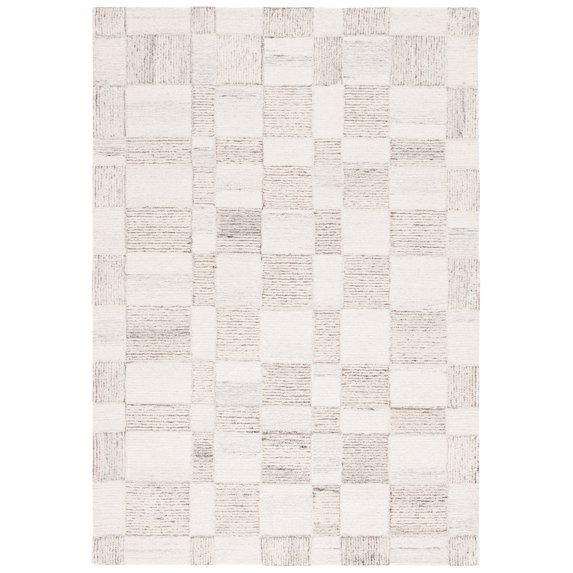 SAFAVIEH Pine Adella Geometric Area Rug, Beige/Brown, 6' x 9'