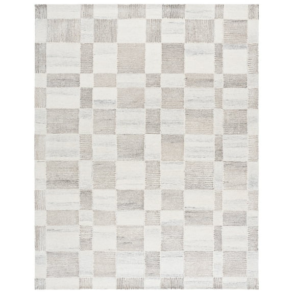 SAFAVIEH Pine Adella Geometric Area Rug, Beige/Brown, 8' x 10'