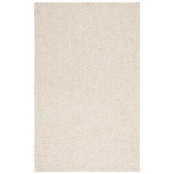 SAFAVIEH Pine Aleah Solid Area Rug, Beige, 3' x 5'