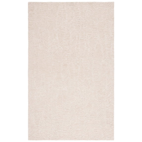 SAFAVIEH Pine Aleah Solid Area Rug, Beige, 6' x 9'