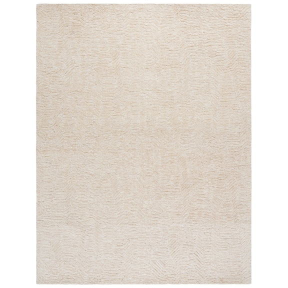 SAFAVIEH Pine Aleah Solid Area Rug, Beige, 8' x 10'