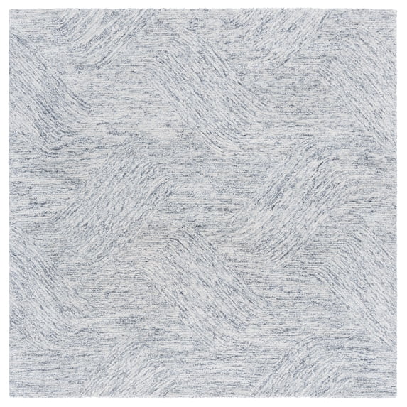SAFAVIEH Pine Arvel Abstract Area Rug, Dark Gray, 6' x 6' Square