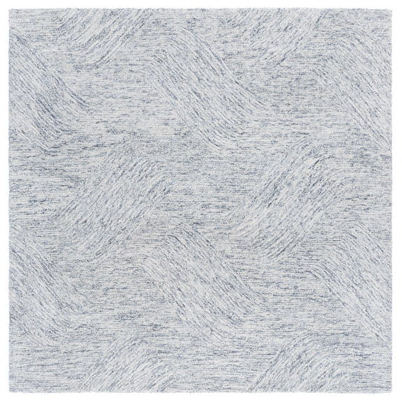 SAFAVIEH Pine Arvel Abstract Area Rug, Dark Gray, 6' x 6' Square